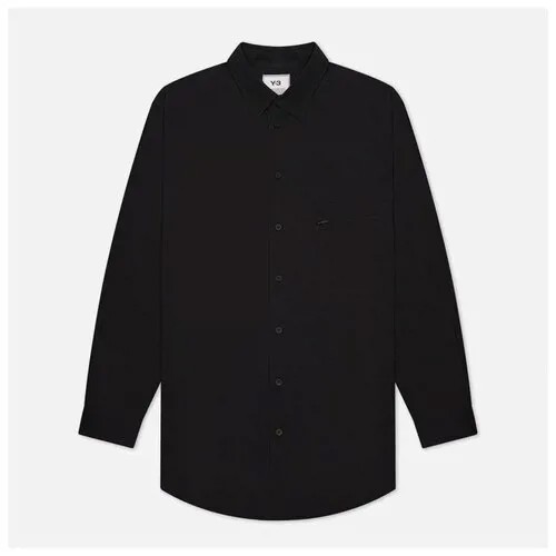 Мужская рубашка Y-3 Classic Chest Logo Button-Down чёрный , Размер XL