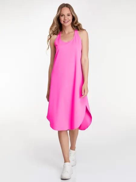 Платье женское oodji 14005158 розовое XS