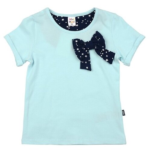 Футболка Mini Maxi, 0611, цвет бирюзовый 0611(9)св.бирюза-116 116