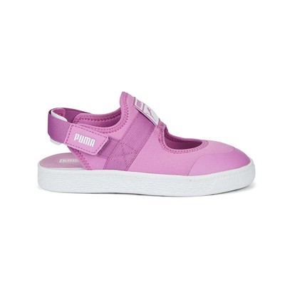 Пурпурные повседневные сандалии Puma LightFlex Summer Flat Youth Girls 38319106