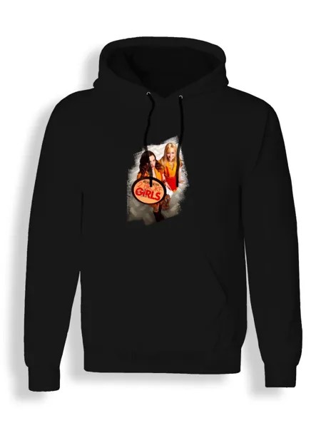Худи унисекс СувенирShop Две девицы на мели/Сериал 4 черное M