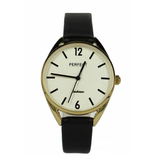 Perfect часы наручные, кварцевые, на батарейке, женские, металлический корпус, кожаный ремень, металлический браслет, с японским механизмом E347-3