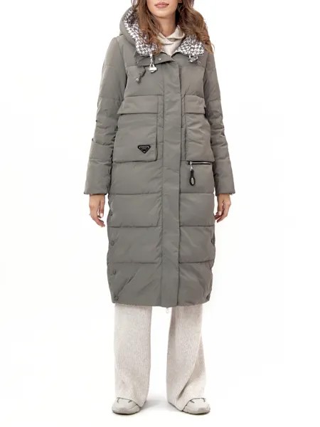Пальто женское AD112272 хаки 3XL