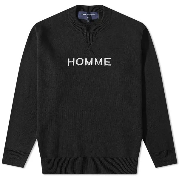 Джемпер Comme des Garçons Homme Logo Crew Knit