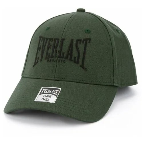 Бейсболка Everlast, размер универсальный, зеленый