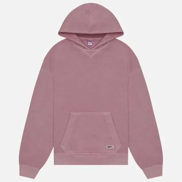Женская толстовка Reebok Classics Natural Dye Fleece Hoodie розовый, Размер M
