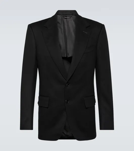 Кашемировый пиджак Tom Ford, черный