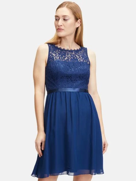 Коктейльное платье Vera Mont, синий