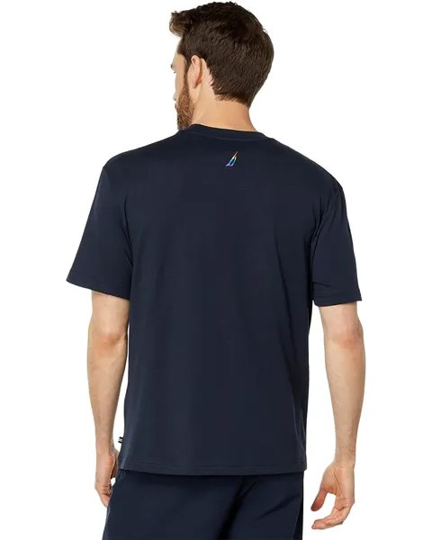 Футболка Nautica Pride Graphic Sleep T-Shirt, темно-синий