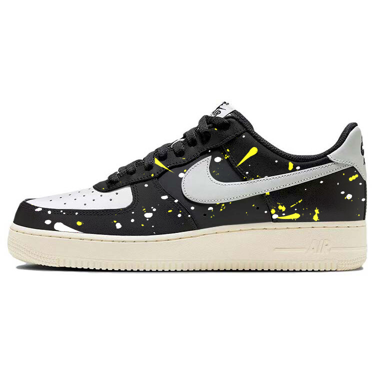 Кроссовки Nike Air Force 1 Skateboarding Shoes Unisex Low-top Black/white, белый/черный