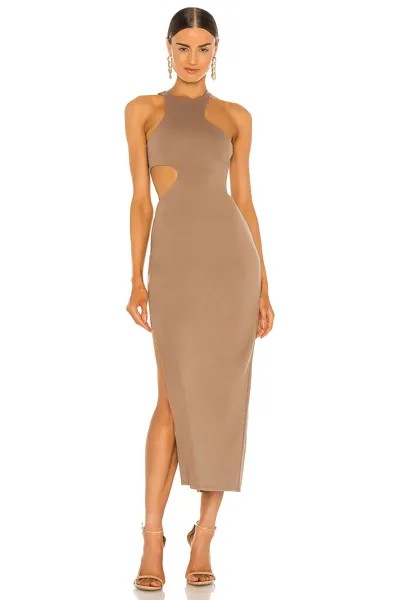 Платье миди Michael Costello x REVOLVE Rylan, цвет Taupe