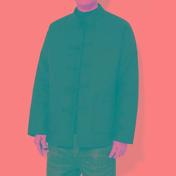 Осень 2022, мужская хлопковая стеганая куртка, мужской костюм в китайском стиле Тан, мужские плотные пальто кунг-фу, мужские парки в стиле ретро с дисковой пряжкой и пуговицами