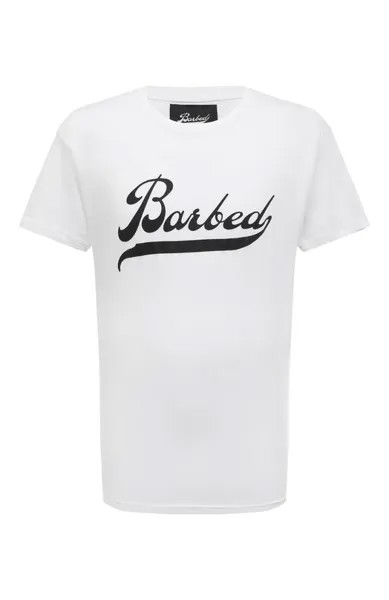 Хлопковая футболка Barbed