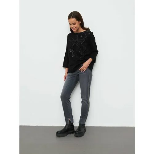 Лонгслив Gerry Weber, размер 34, , черный