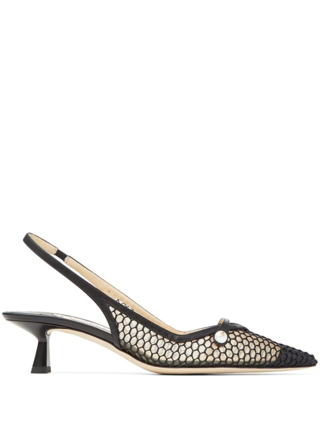 Jimmy Choo туфли Amita 45 с ремешком на пятке, черный