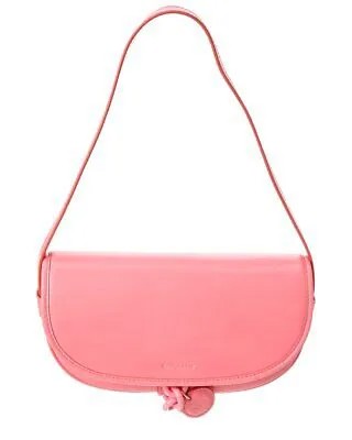 See By Chloé Mara Женская кожаная сумка через плечо Baguette, розовая