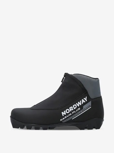 Ботинки для беговых лыж Nordway Narvik Plus NNN, Черный, размер 47