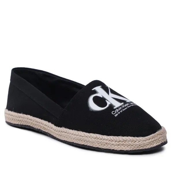 Туфли Calvin Klein Jeans EspadrilleMono Seasonal, черный