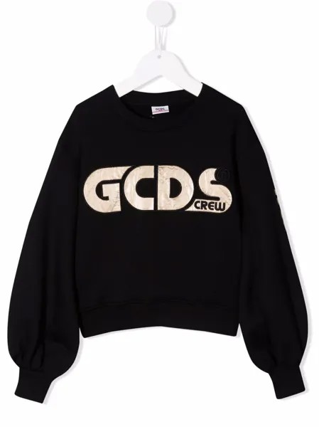 Gcds Kids толстовка с вышитым логотипом
