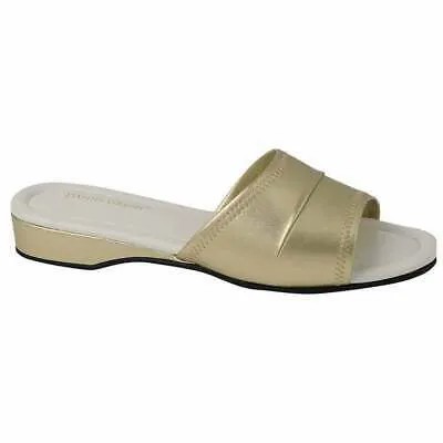 Женские повседневные тапочки Daniel Green Dormie Slip On Gold 52377-710