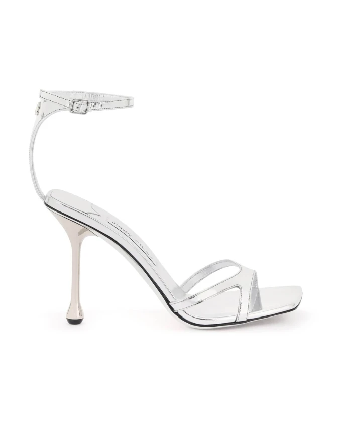 Босоножки на высоком каблуке Jimmy Choo, серый