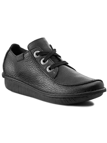 Полуботинки женские Clarks Funny Dream 203066394 черные 37 EU