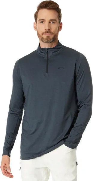 Пуловер Oakley Gravity Range 1/4 Zip Pullover, цвет Dark Slate Heather