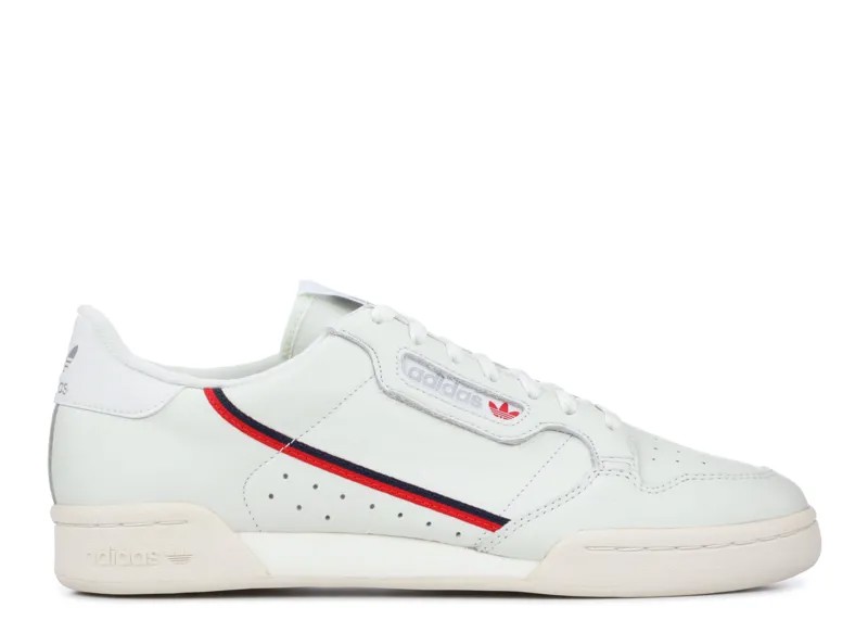 Кроссовки adidas Continental 80 Rascal 'Running White', красный