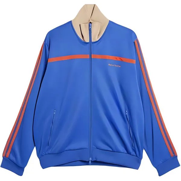 Adidas X Wales Bonner Новая трикотажная спортивная куртка Adidas Originals, синий