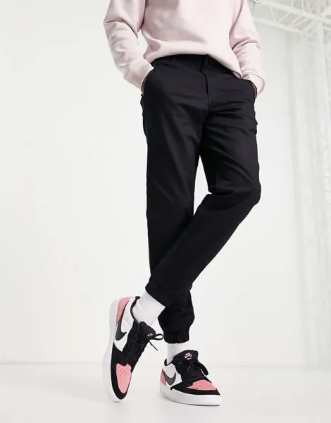 Черные джоггеры из твила Dickies