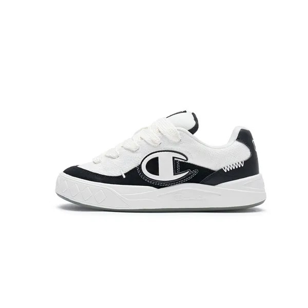Кроссовки Champion Campus Skateboarding Shoes Unisex Low-top Black/White, черный/белый