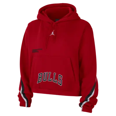 Худи Jordan Chicago Bulls Courtside Statement Edition, красный