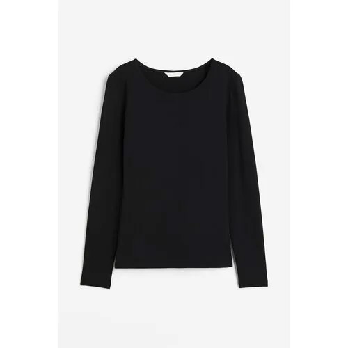 Лонгслив H&M, размер XS, черный