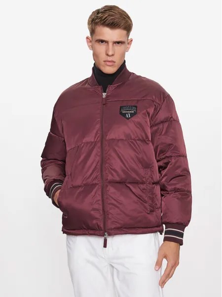 Бомбер стандартного кроя Armani Exchange, красный