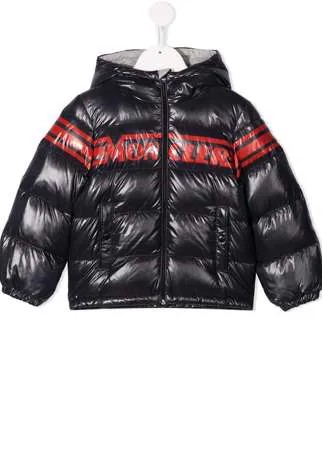 Moncler Enfant пуховик с капюшоном