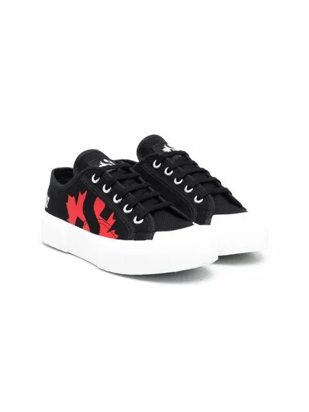 Dsquared2 Kids кеды с логотипом Maple Leaf