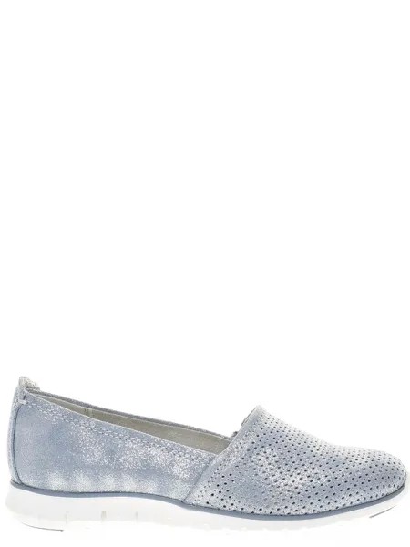 Туфли Marco Tozzi женские летние, размер 38, цвет голубой, артикул 24709-32-899