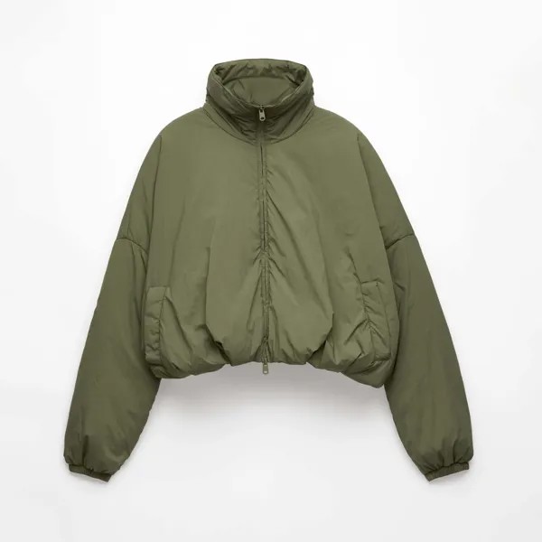 Бомбер Oysho Lightweight Water-Repellent Fellex Aerogel, хаки