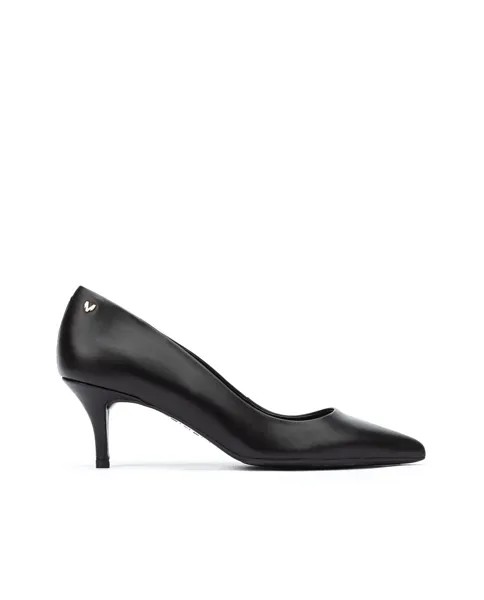 Женские черные кожаные туфли Martinelli, черный