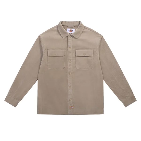 Рубашка унисекс хаки Dickies, хаки