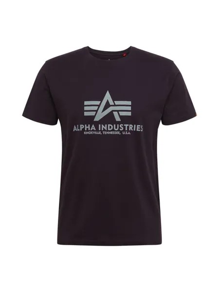 Футболка стандартного кроя Alpha Industries, черный