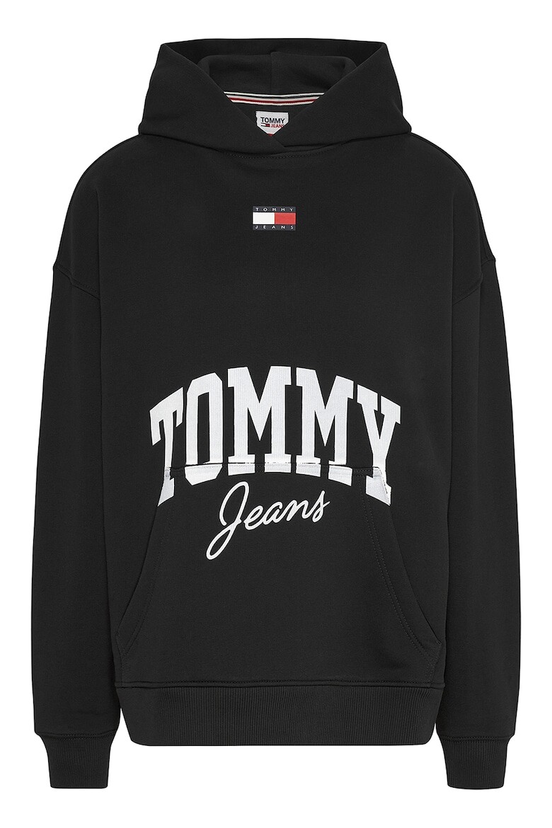 Худи с логотипом Tommy Jeans, черный