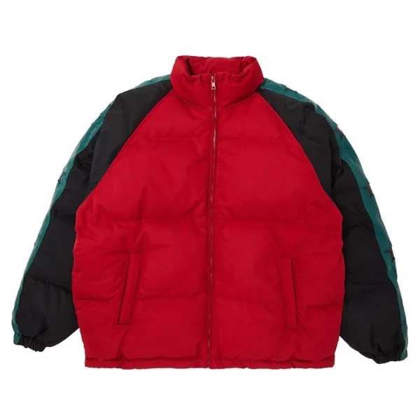 Куртка Supreme Star Sleeve Down Puffer 'Red', красный