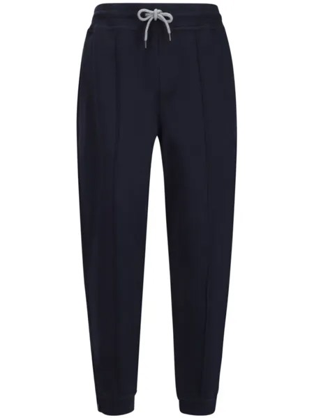 Brunello Cucinelli зауженные спортивные брюки, синий