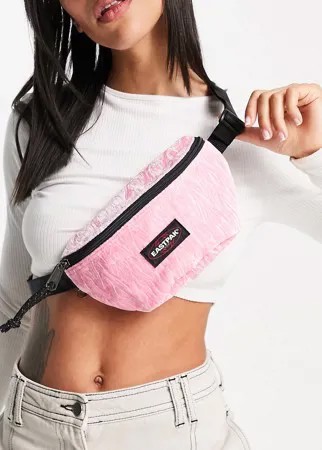 Розовая сумка-кошелек на пояс Eastpak-Розовый цвет