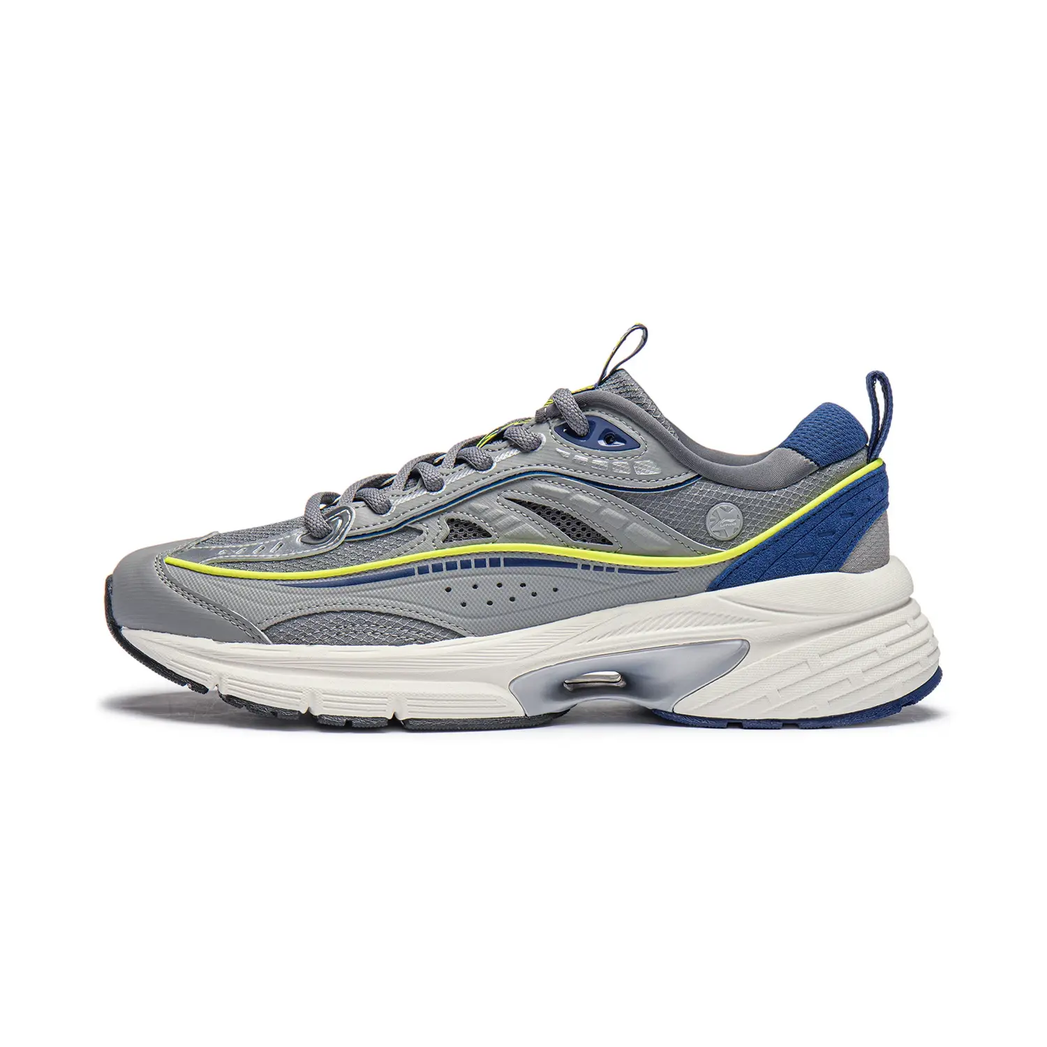 Кроссовки LINING Comet Lifestyle Shoes Men Low-top Gray, серый
