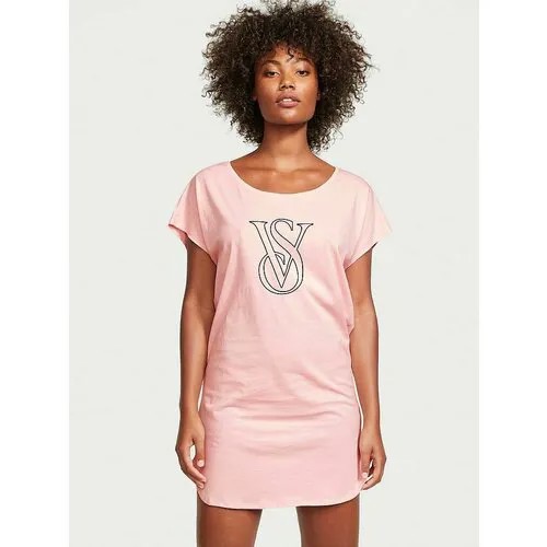 Сорочка  Victoria's Secret, размер XL/XXL, розовый