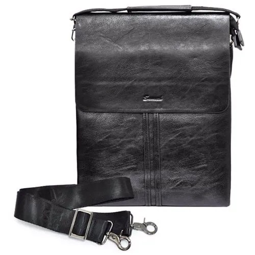 Мужской планшет SOMUCH / черная мужская сумка через плечо / небольшая сумка через плечо/ небольшая сумка через плечо / сумка планшет мужская