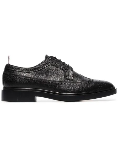 Thom Browne классические броги, черный