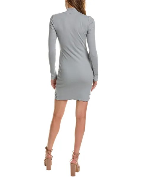 Мини-платье в рубчик Chaser RPET Vintage Editaa, серый